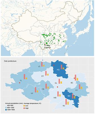 Microbial community diversity and function analysis of Aconitum carmichaelii Debeaux in rhizosphere soil of farmlands in Southwest China